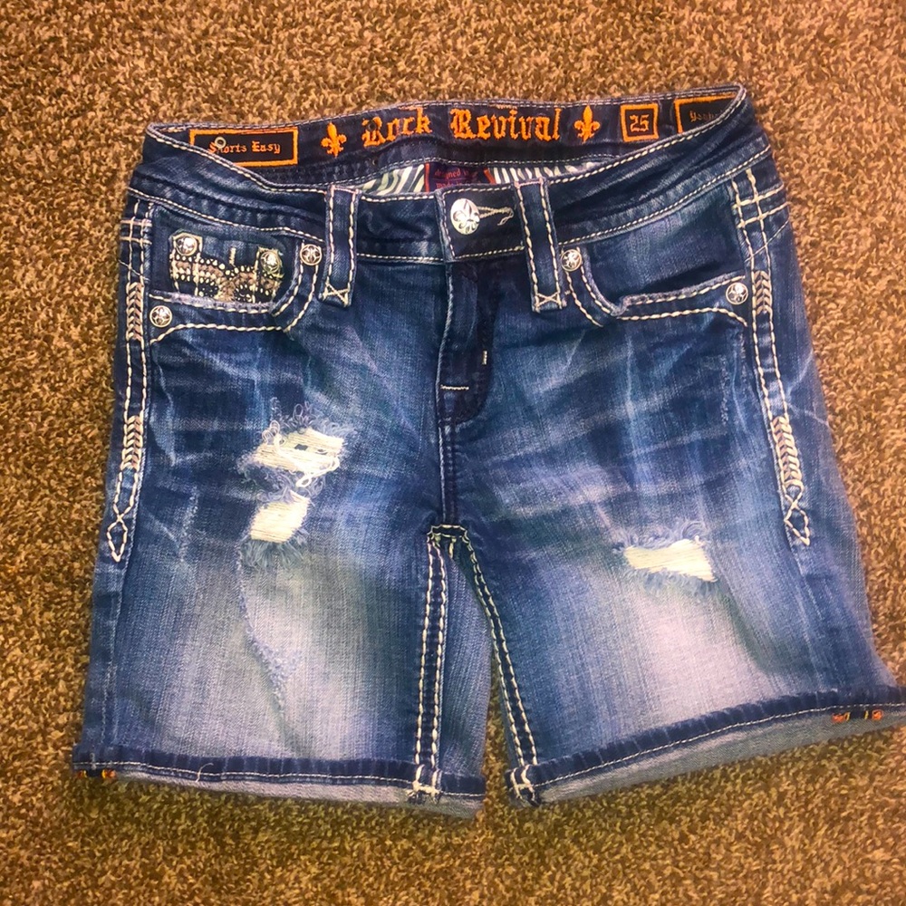 Rock revival shorts